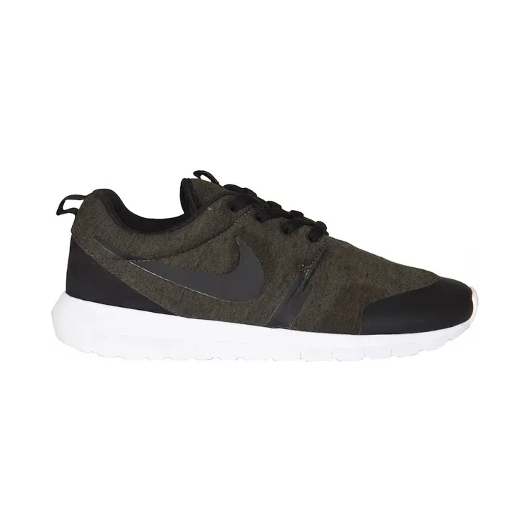 Nike Roshe Run Tech Fleece “Cargo Khaki / White / Black” (749658-301)