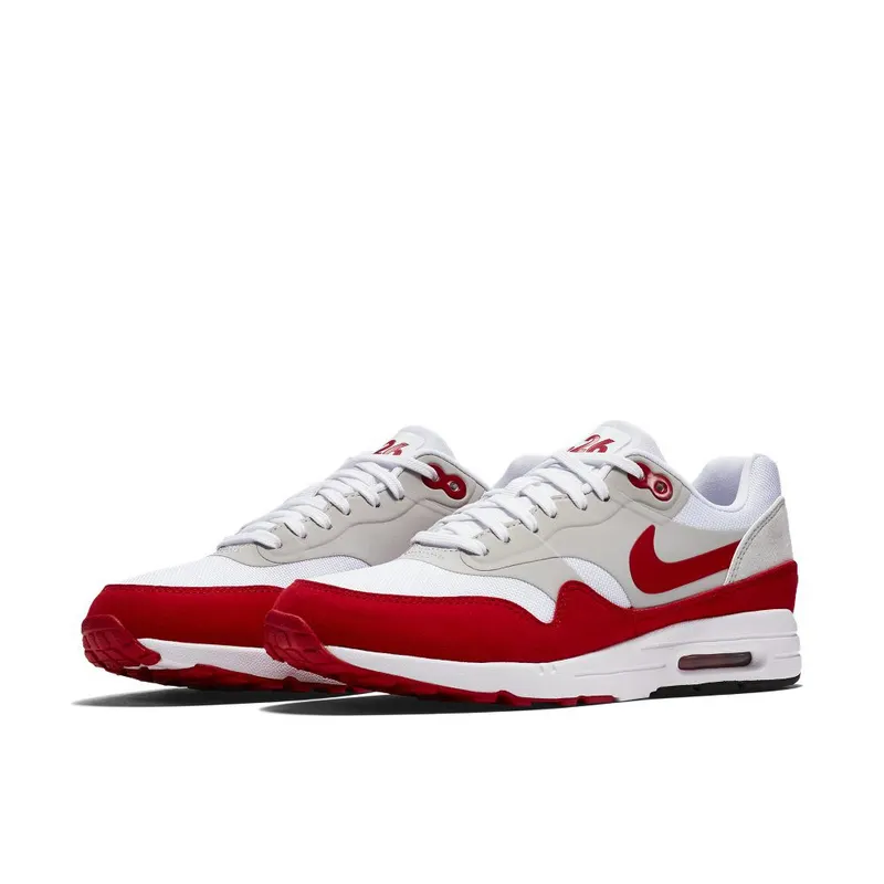 Nike Air Max 1 Ultra Air Max Day Red 2017 (W) White/University Red-Neutral Grey-Black (908489-101)
