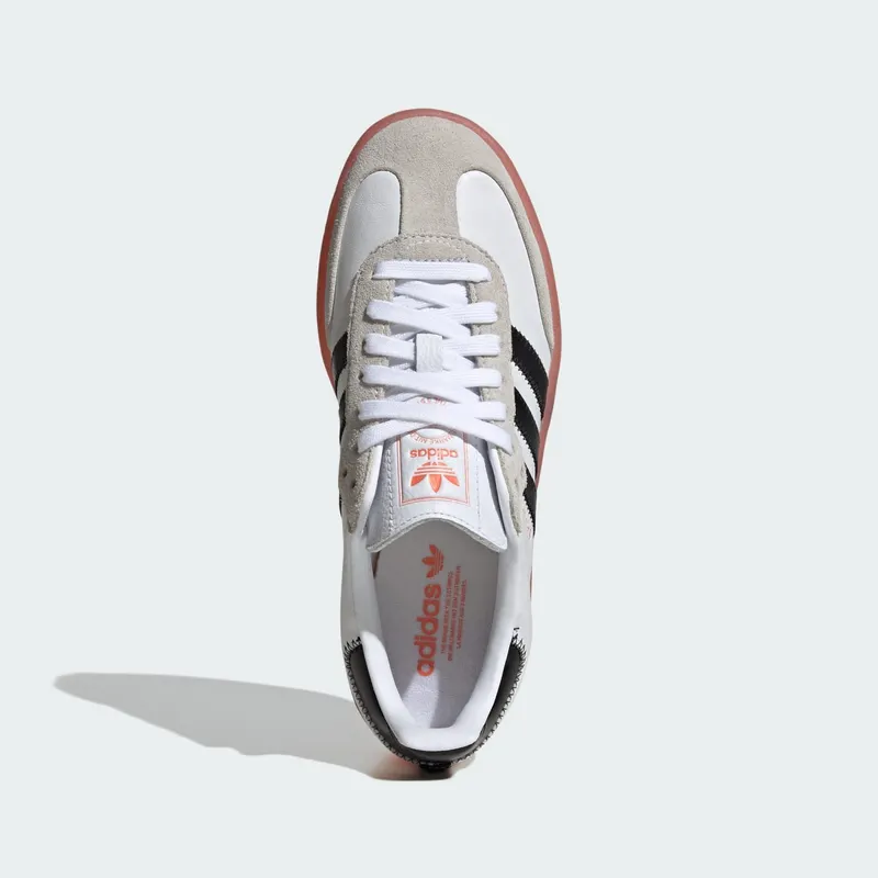 Adidas Sambae “White Black Semi Coral” (JI3072)