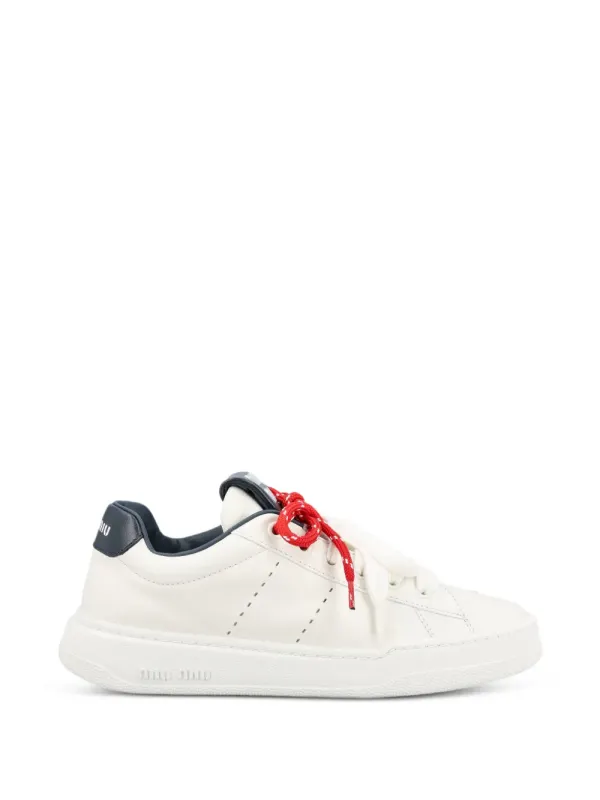 Miu sneaker White / Navy (5E387E3L48F0BJO)