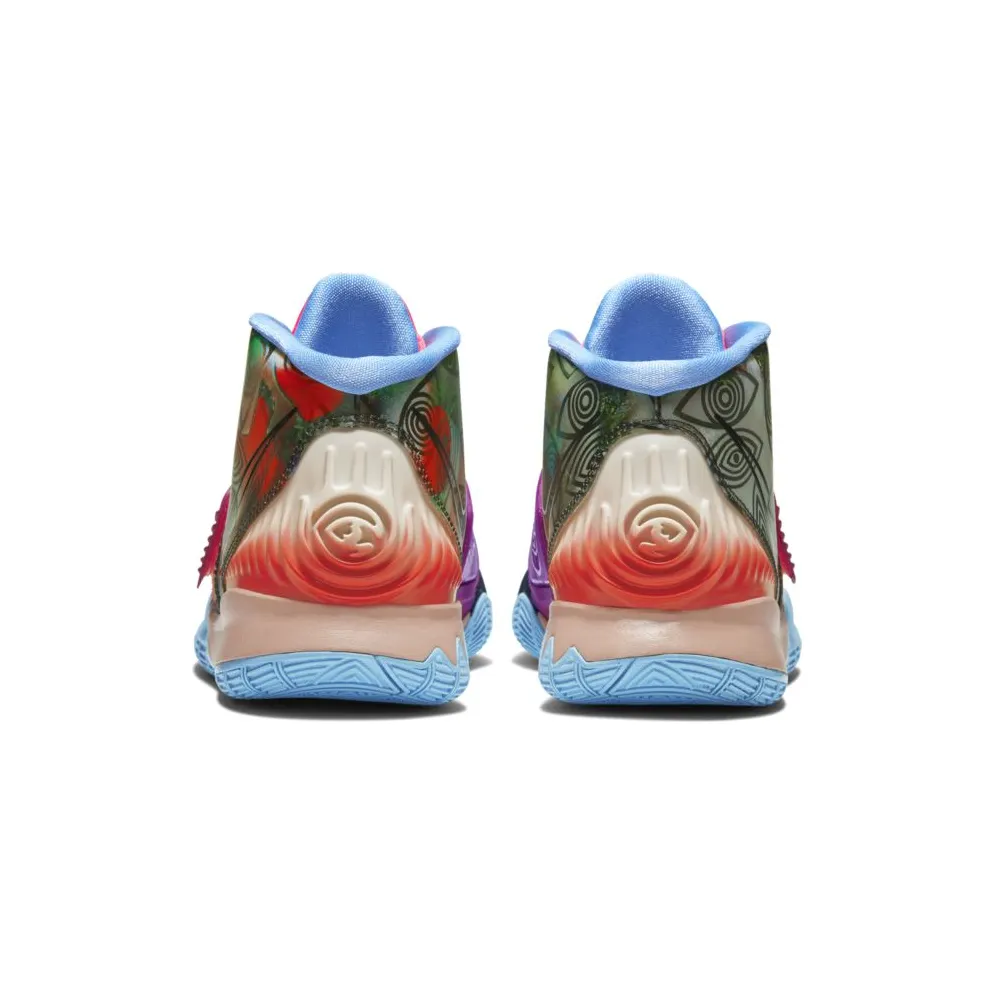 Nike Kyrie 6 Preheat Collection Heal the World (GS) Midnight Navy/Bright Crimson-University Blue-Black (CV5574-403)