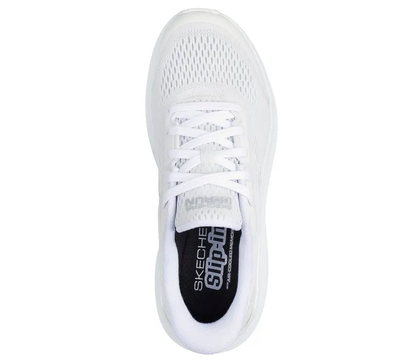 Skechers Slip-ins: Max Cushioning Suspension – Chrone – White (129258 WHT)