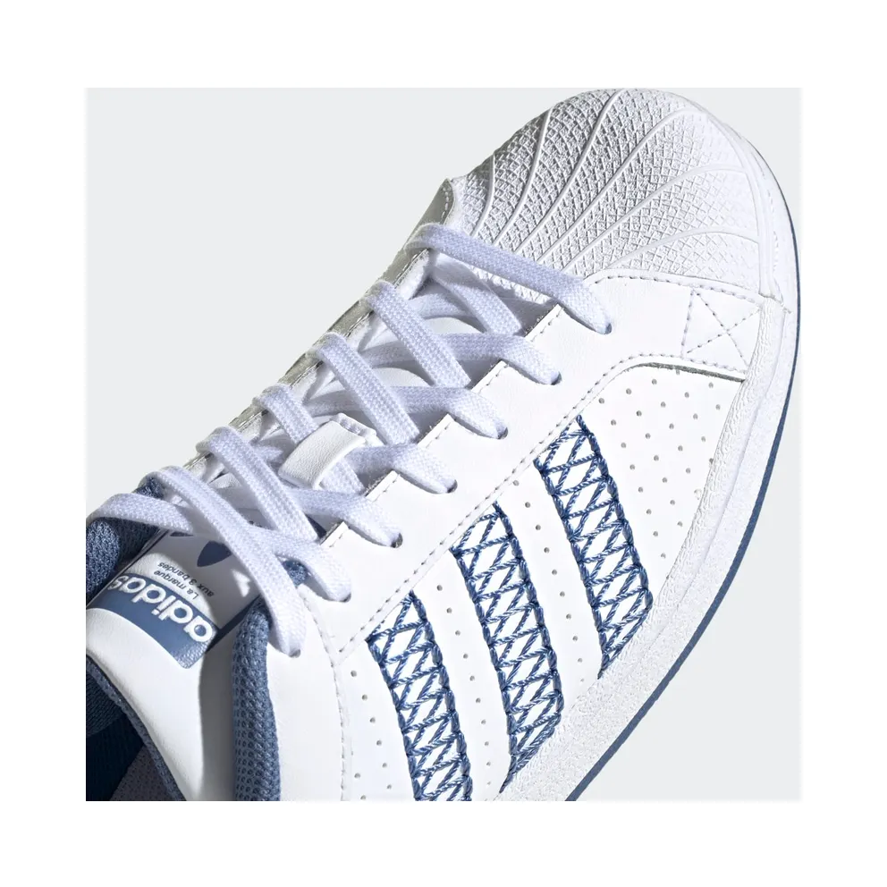 adidas Superstar Cloud White / Crew Blue / Cloud White (FX5556)