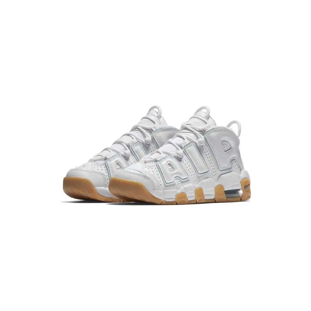 Nike Air More Uptempo White Aqua Gum (GS) White/Noise Aqua-Gum Light Brown-Ocean Bliss (415082-107)