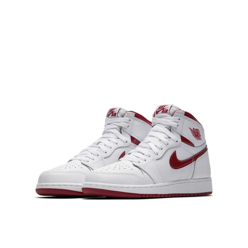 Jordan 1 Retro Metallic Red 2017 (GS) White/Varsity Red (575441-103)