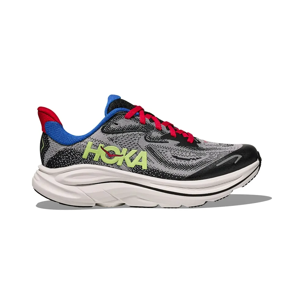 Hoka One Clifton 10 Foggy Grey Black (1168860-FRYB)