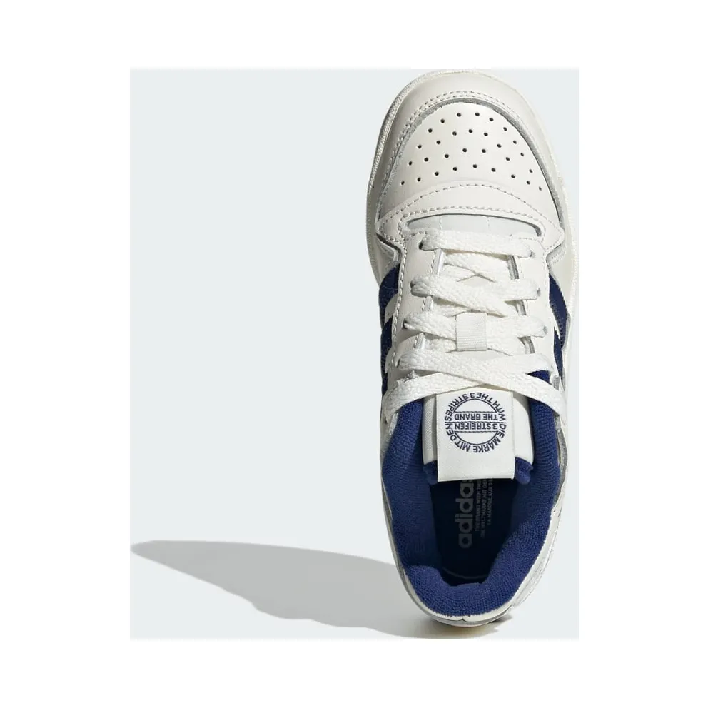 adidas Forum Low CL Shoes Kids Cloud White / Victory Blue / Victory Blue (ID8718)