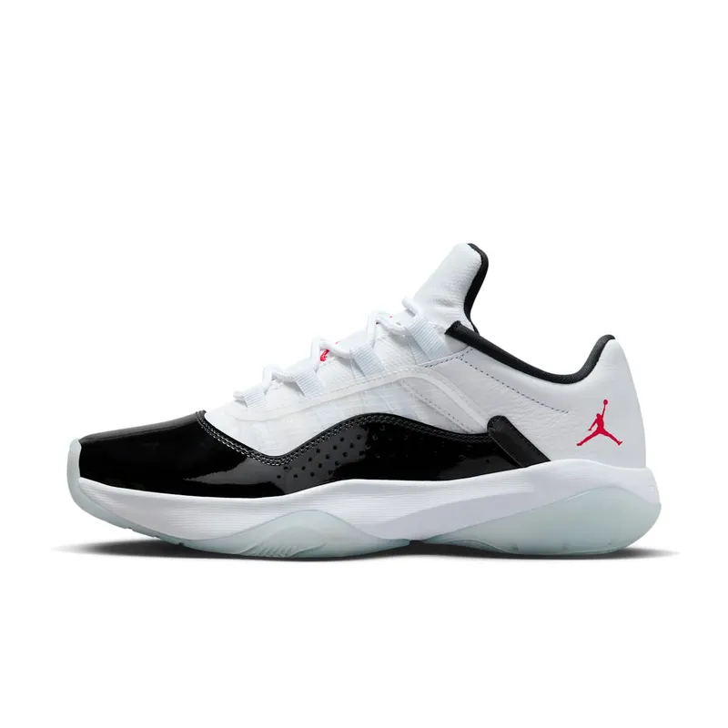 Jordan 11 CMFT Low White Black Blue Tint University Red (DV2629-106)