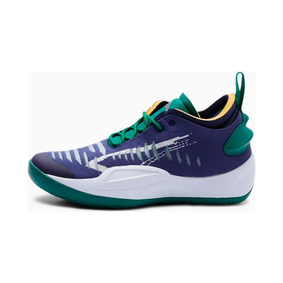 Puma x JUNE AMBROSE Rise NITRO Basketballschuhe Blau (377677-01)