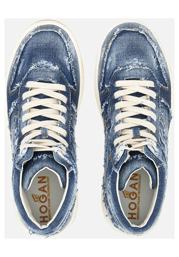 Sneakers Hogan H630 High Top Blue (GYM6300EY60JDLU803) (3)