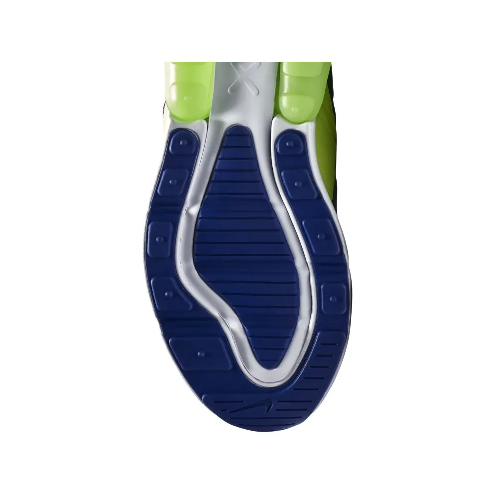 Nike Air Max 270 Indigo Storm Lime Blast (GS) Indigo Storm/Lime Blast-Volt Glow-Indigo Force (943345-406)