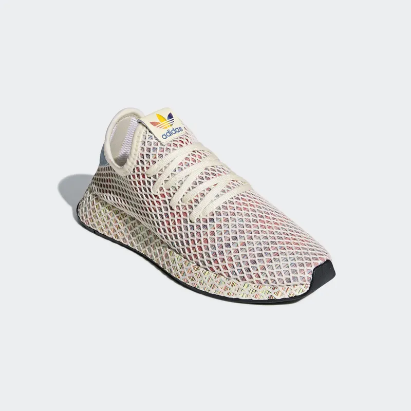 adidas Deerupt Pride Pack (2018) Cream White/Ash Grey/Core Black (CM8474)