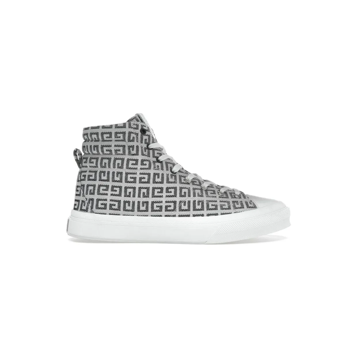 Givenchy City High-Top In 4G Black White (BH005LH0VC-004)