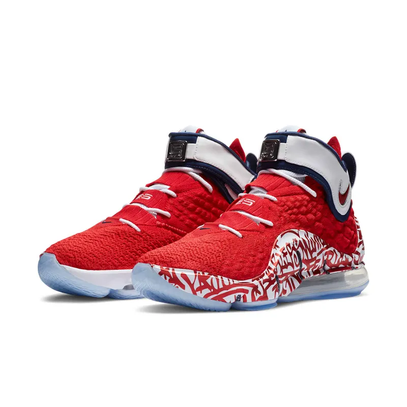 LeBron 17′ Fire Red’ Basketball Red (CT6047-600)