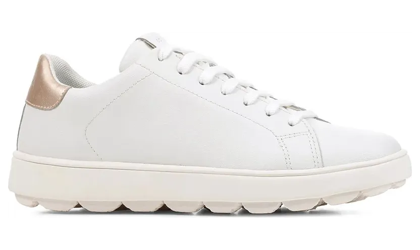 Geox sneaker White / Light Gold (D65PJA09BNF-C1327)