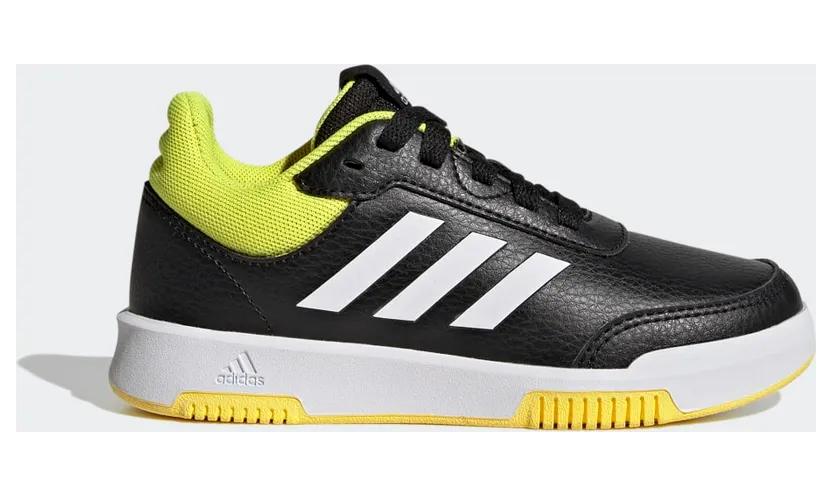 adidas Tensaur Sport Training Lace Schuh Core Black / Beam Yellow / Cloud White (GW6426)