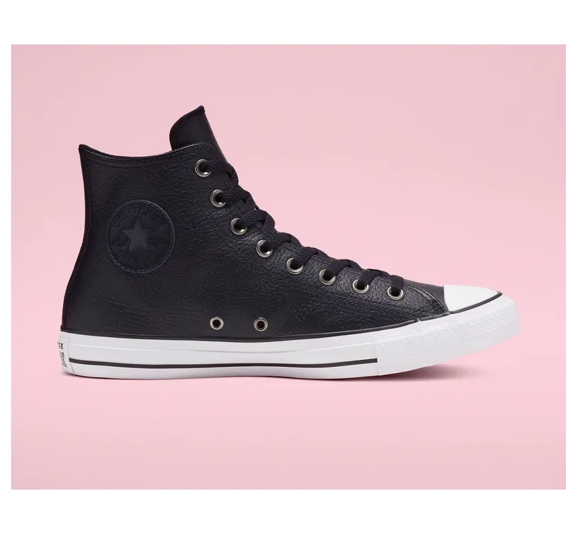 Converse Chuck Taylor All Star Hi “Leather – Dark Obsidian Blue/White/Black” (165189C)