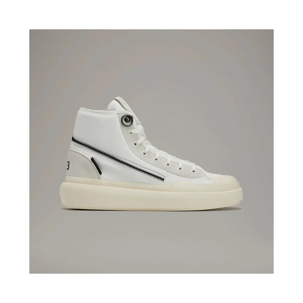 adidas Y-3 Ajatu Court High Schuh Core White / Orbit Grey / Cream White (GW8619)