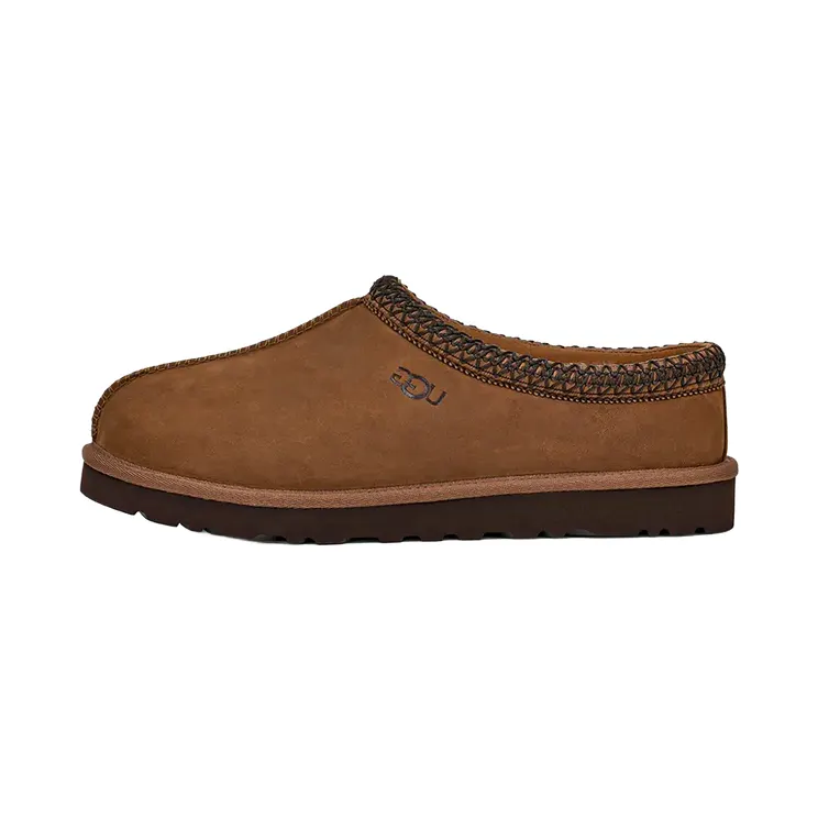 Ugg Tasman II Nubuck Slipper “Dark Chestnut” (1175070-DKC)