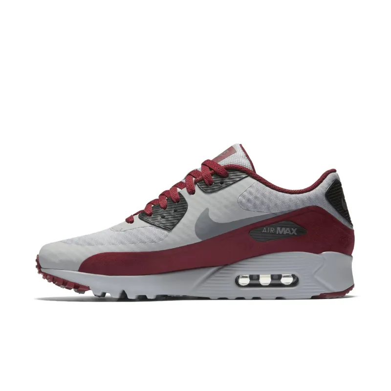 Nike Air Max 90 Ultra Wolf Grey Team Red (819474-012)