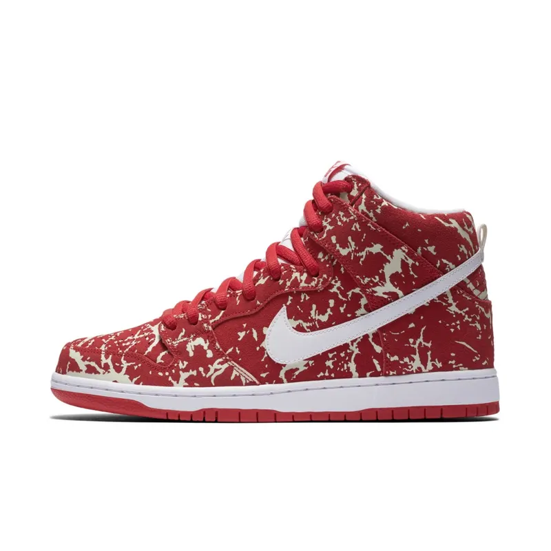 Nike Dunk SB High Raw Meat Challenge Red/Challenge Red/White (313171-616)