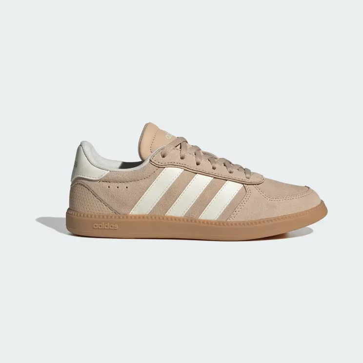 adidas Breaknet Sleek Shoes Junior “Magic Beige / Off White / Gum” (KI6500)