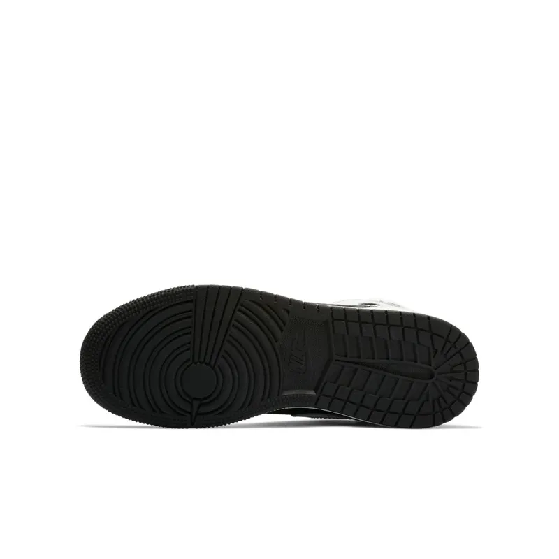 Jordan 1 Mid White Black (GS) White/Black-White (554725-113)