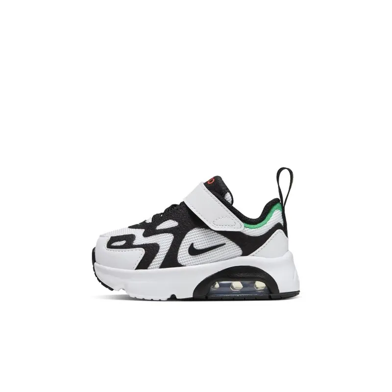 Nike Air Max 200 Rasta (TD) White/Bright Crimson-University Gold-Black (AT5629-100)