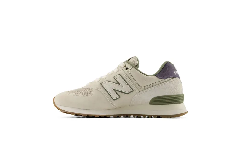 New Balance 574 “Timberwolf / Dark Olivine” (U574-5DJ)