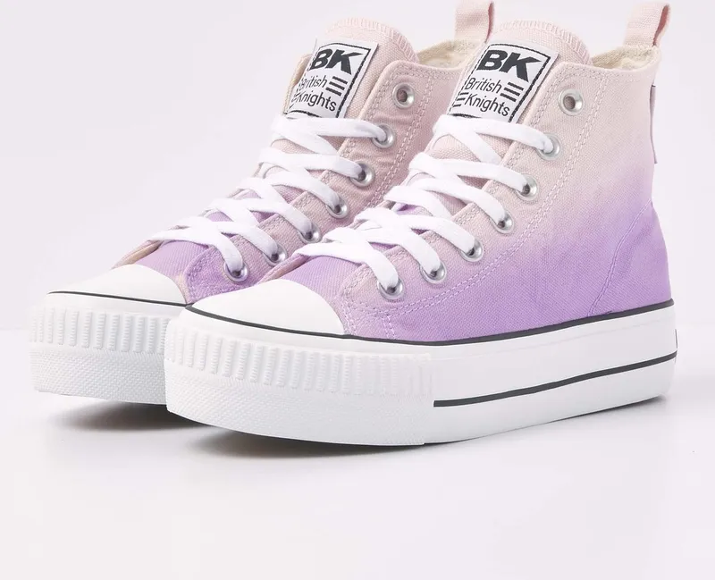 british knights sneaker Lilac/licht Pink gradient (B51-3731-01)