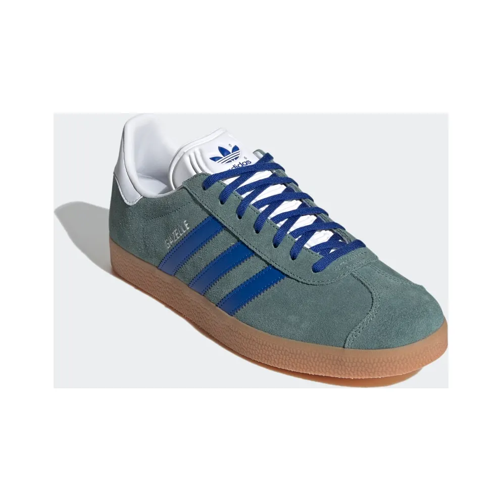 adidas Gazelle Hazy Emerald / Royal Blue / Gum (FX5493)