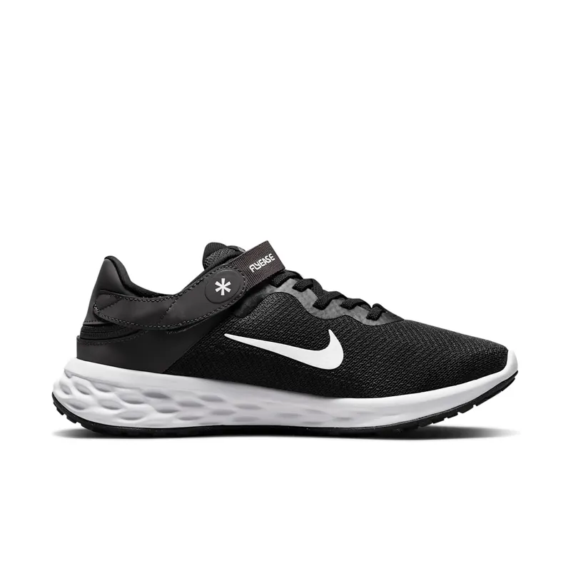 Nike Revolution 6 FlyEase Next Nature Easy On/Off Road Running Black 50% Sustainable Materials (DC8997-003)