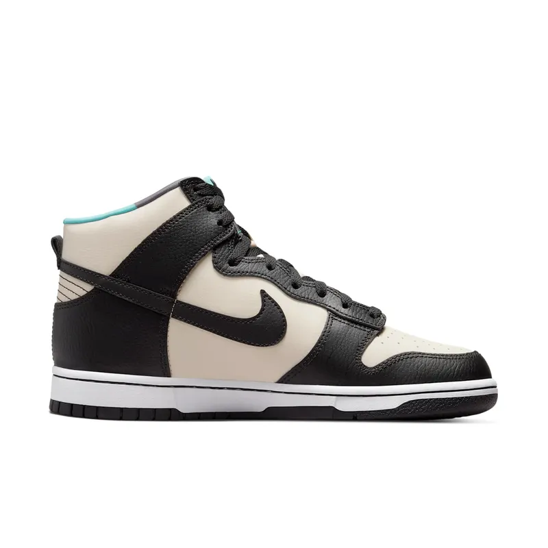 Nike Dunk High EMB Beige Black Washed Teal (DO9455-200)