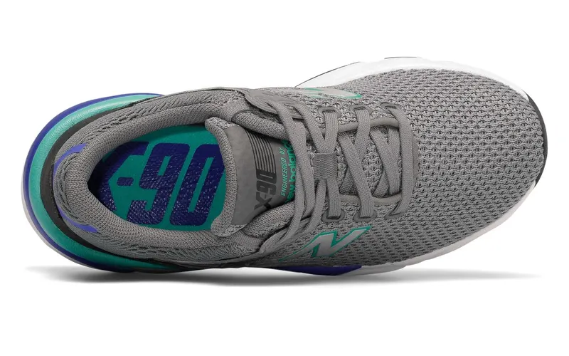 New Balance X-90 PS “Grey / Green / Blue” (KJX90-GRP)