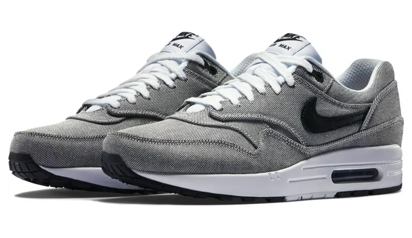 Nike Air Max 1 Canvas White Black Picnic Pack (512033-103)