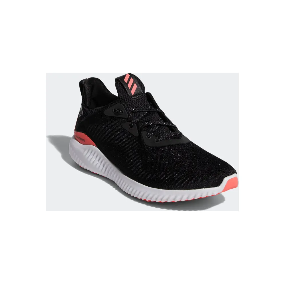 Adidas Alphabounce+ Core Black / Cloud White / Signal Pink (FZ2194)