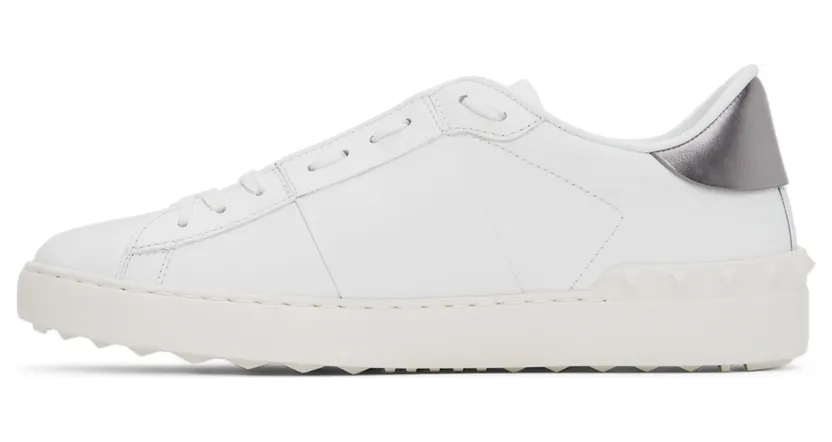 Valentino Garavani Grey & White VLTN Open Sneakers (XY2S0830PST) (3)