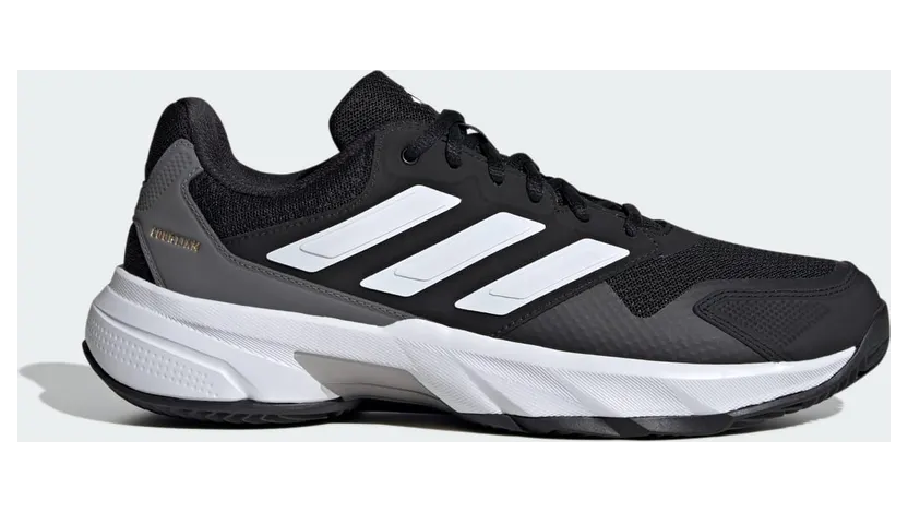 Adidas CourtJam Control 3 Clay Tennisschoenen Core Black / Cloud White / Grey Four (ID7392)