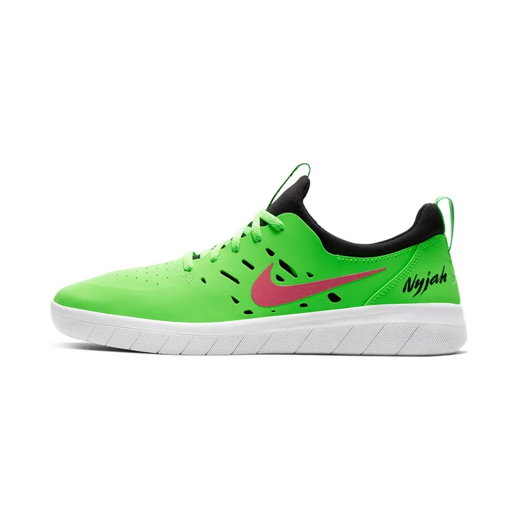 Nike SB Nyjah Free “Green Strike / Black / Watermelon” (AA4272-301)