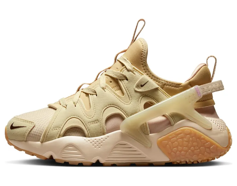 Nike Air Huarache Craft Sanddrift “Sand Drift / Team Gold / Pink Oxford / Earth” (DQ8031-100)