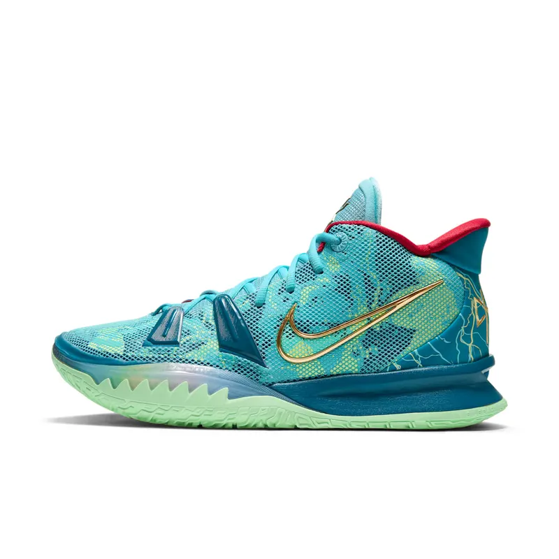 Nike Kyrie 7 Special FX Green/Teal-Red-Metallic Gold (DC0588-400)