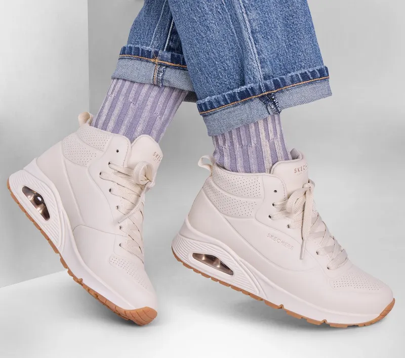 Skechers Uno – Stand High – Off-White – “White” (177097 OFWT)