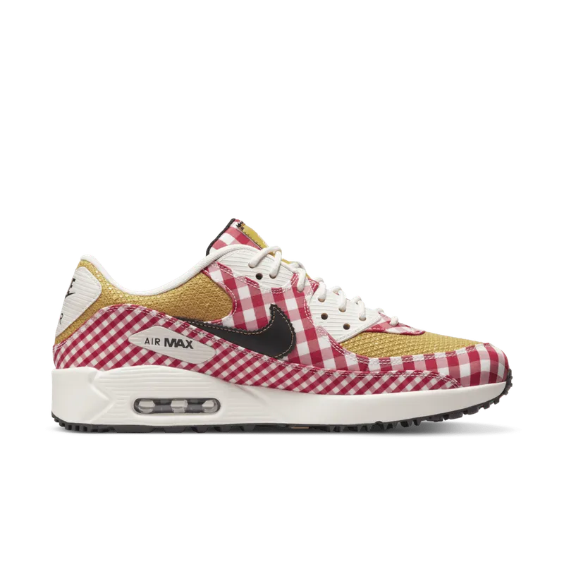 Nike Air Max 90 Golf NRG Picnic – “University Red / White / Sand Gold / Black” (DH5244-600)