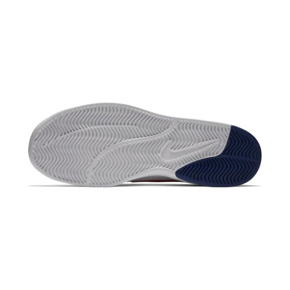 Nike SB Air Max Bruin Vapor White Red White/Classic Blue-Gym Red (882097-100)