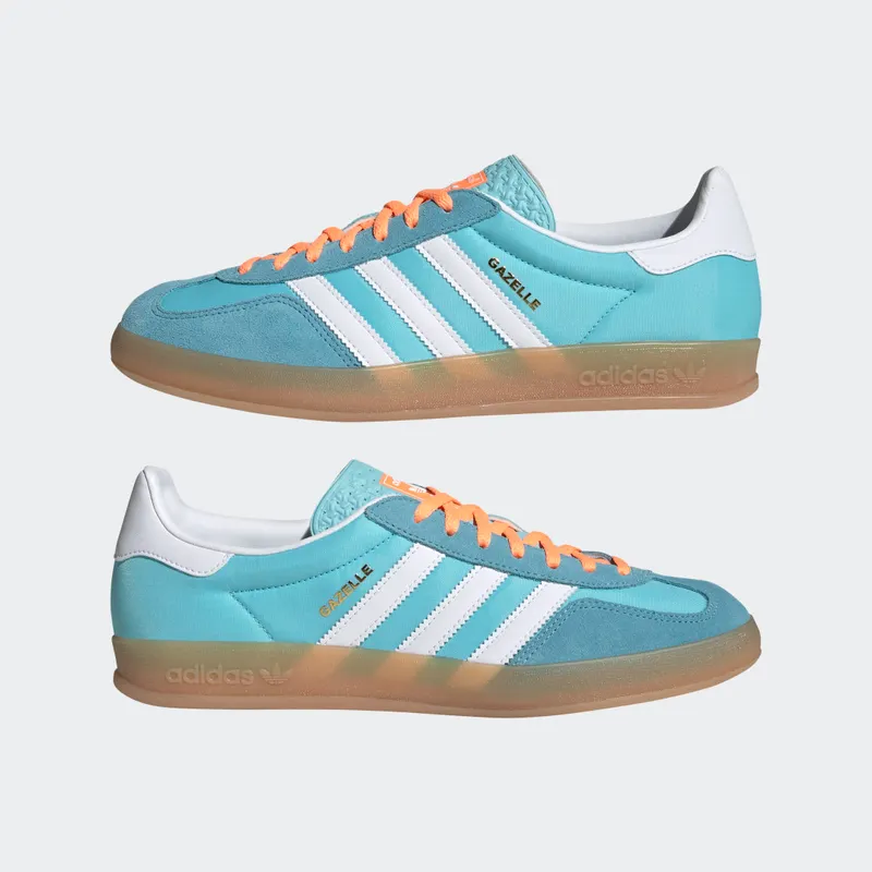 Adidas Gazelle Indoor Preloved Blue / Cloud White / Gum (HQ9017)