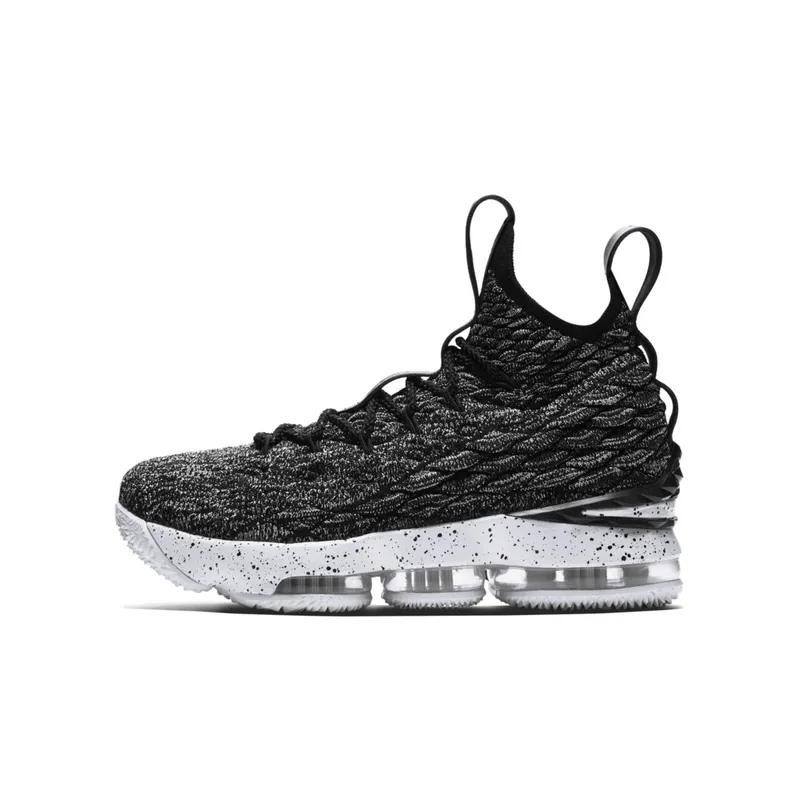 Nike LeBron 15 Ashes (GS) Black/White-White (922811-002)