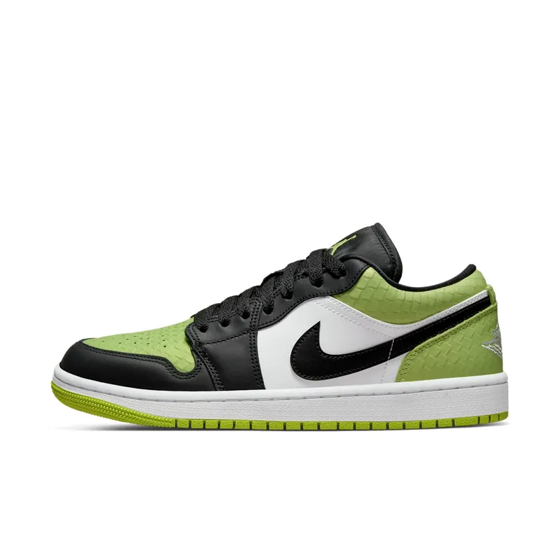Air Jordan 1 Low Vivid Green Black (DX4446-301)