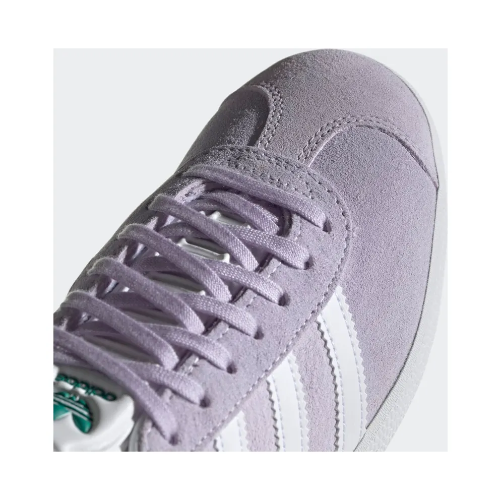 Adidas Gazelle Purple Tint / Cloud White / Glory Green (EF6508)