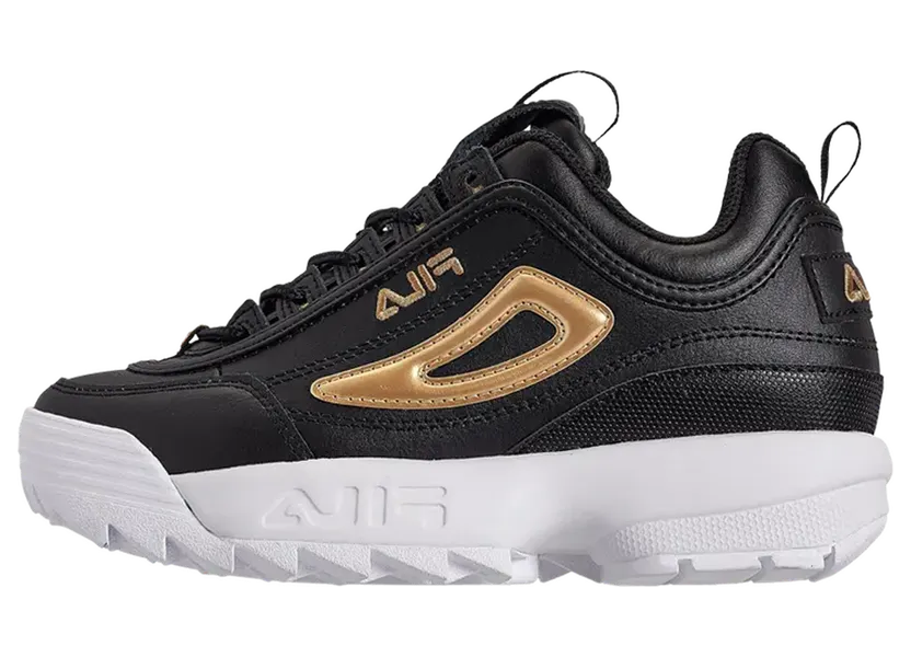 Fila Disruptor 2 Metallic Flag “Metallic Flag – Black Metallic Gold” (3FM00735-016)