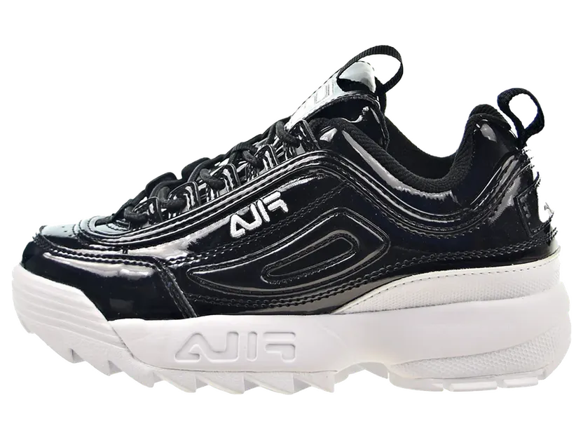 Fila Disruptor II Premium Patent “Black-White” (5FM00039-014)